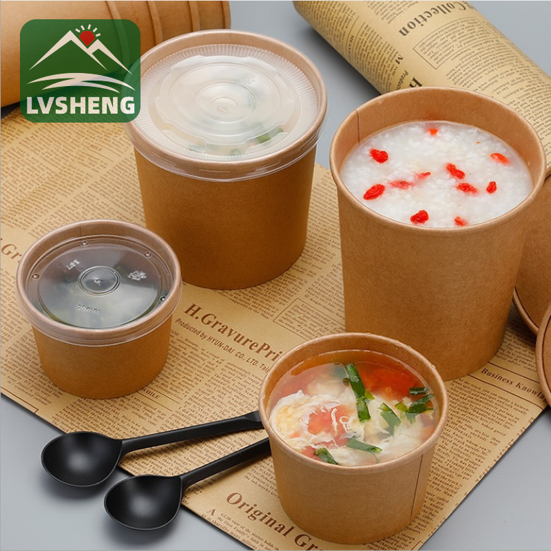 L'avantage de la tasse de soupe jetable