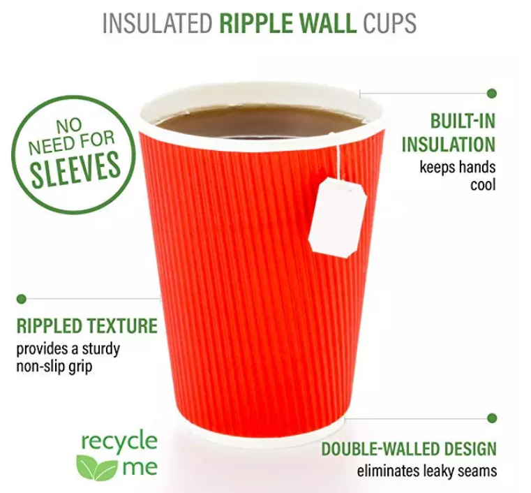 Que savez-vous sur le café en papier comme des tasses Ripple?