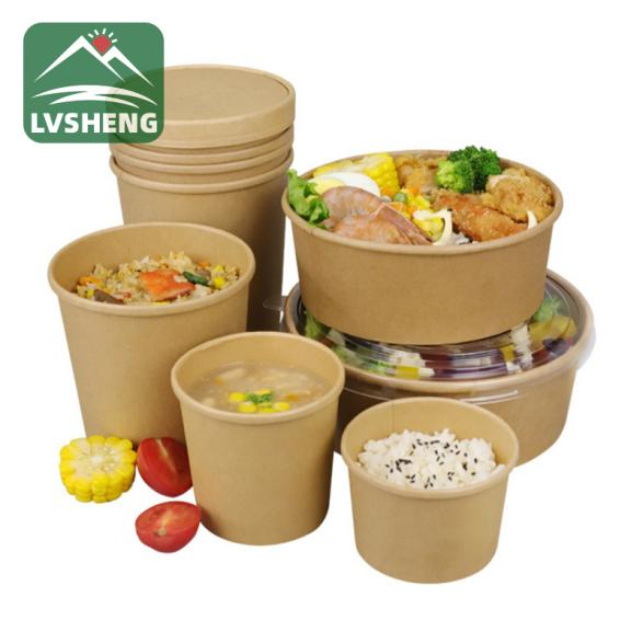 Kraft Paper Bowl en toute sécurité pour les aliments à emporter?