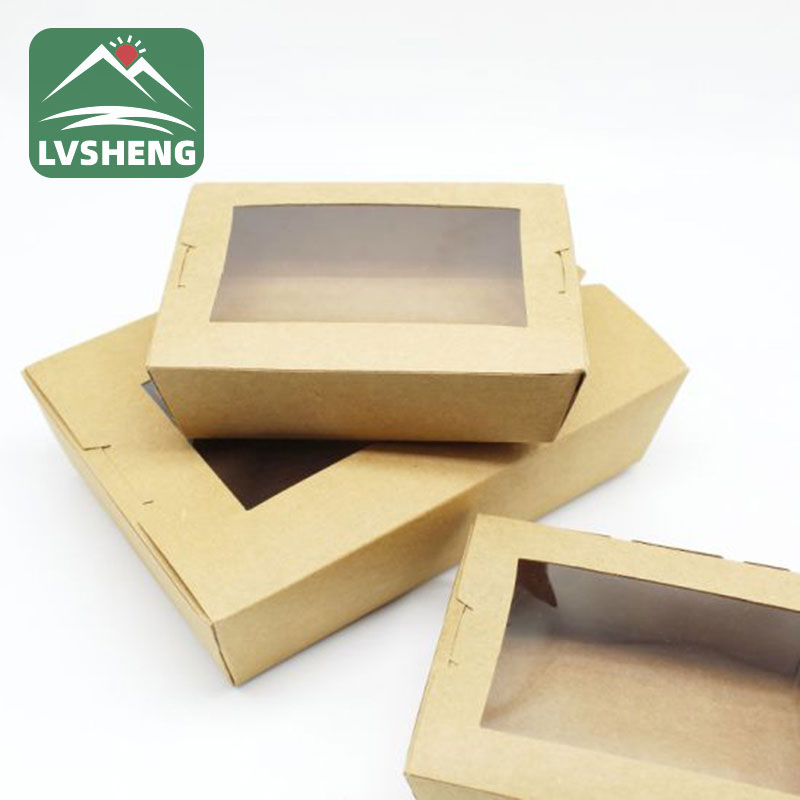 Boîte en papier biodégradable