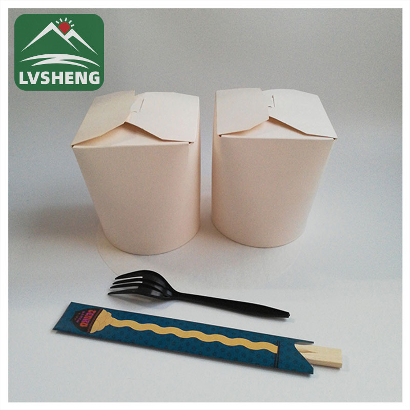 Bol en papier brun pour bol en papier à emporter