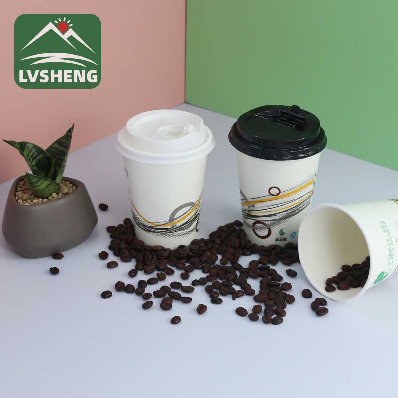 Couvercle en plastique pour tasse en papier