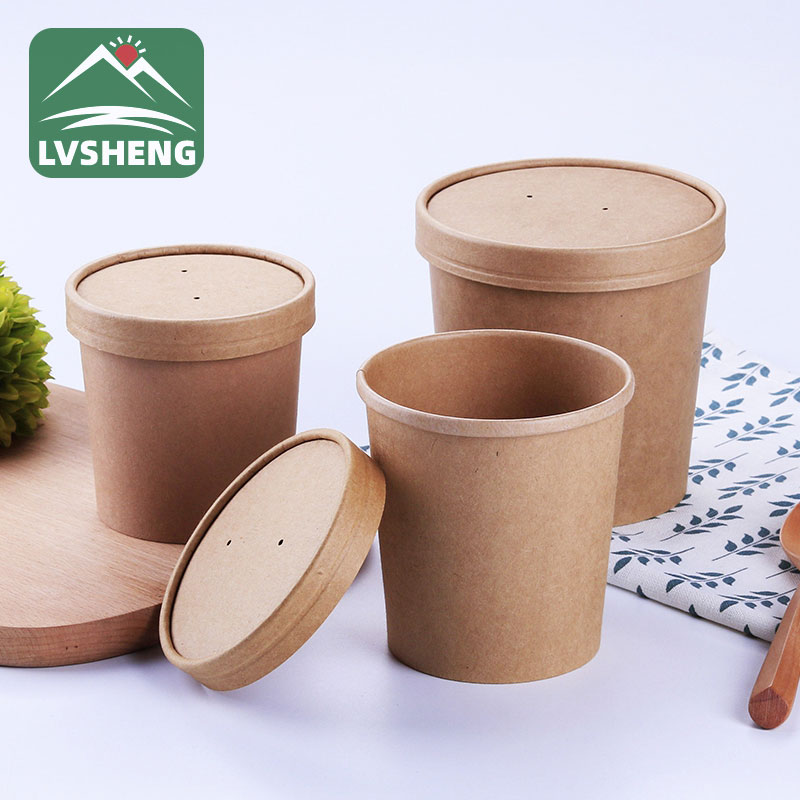 Tasse à soupe à emporter